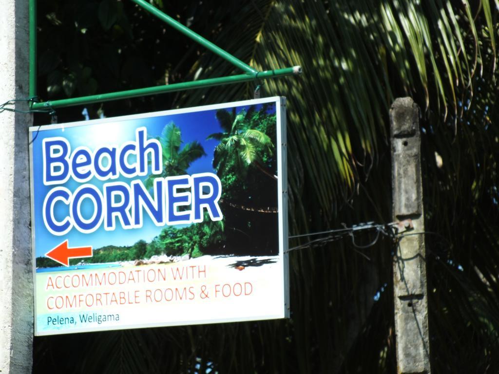 Hotel Beach Corner Weligama Exterior foto