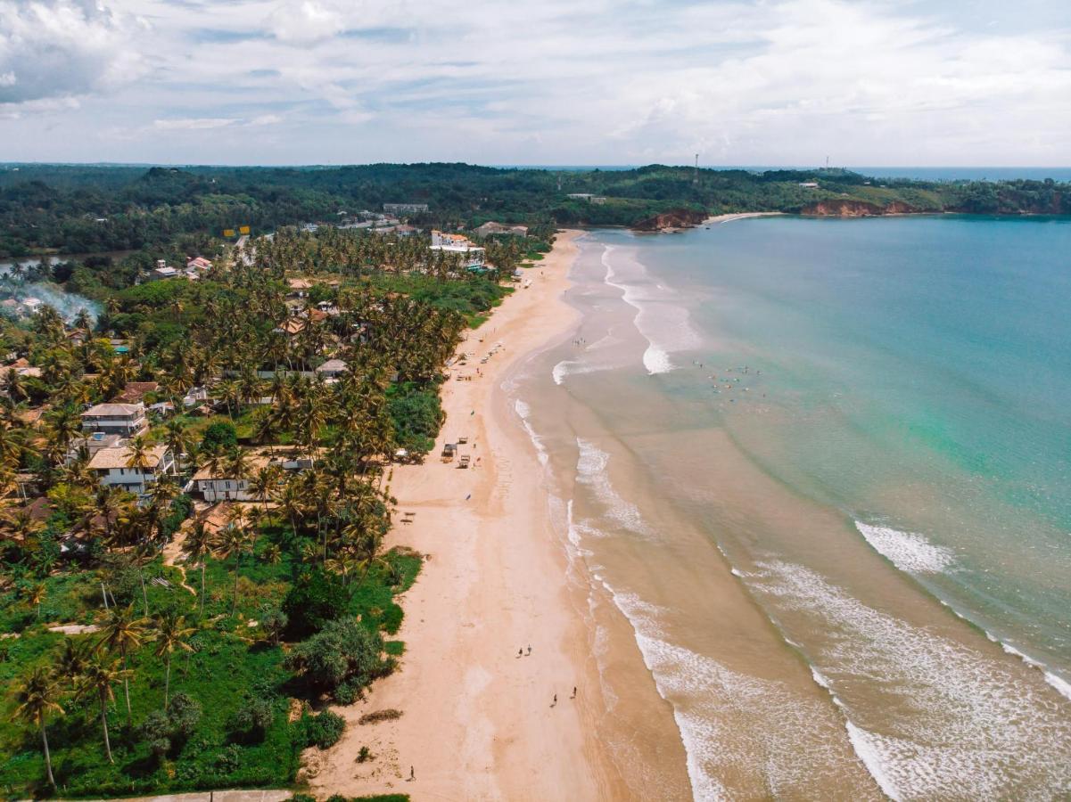 Hotel Beach Corner Weligama Exterior foto